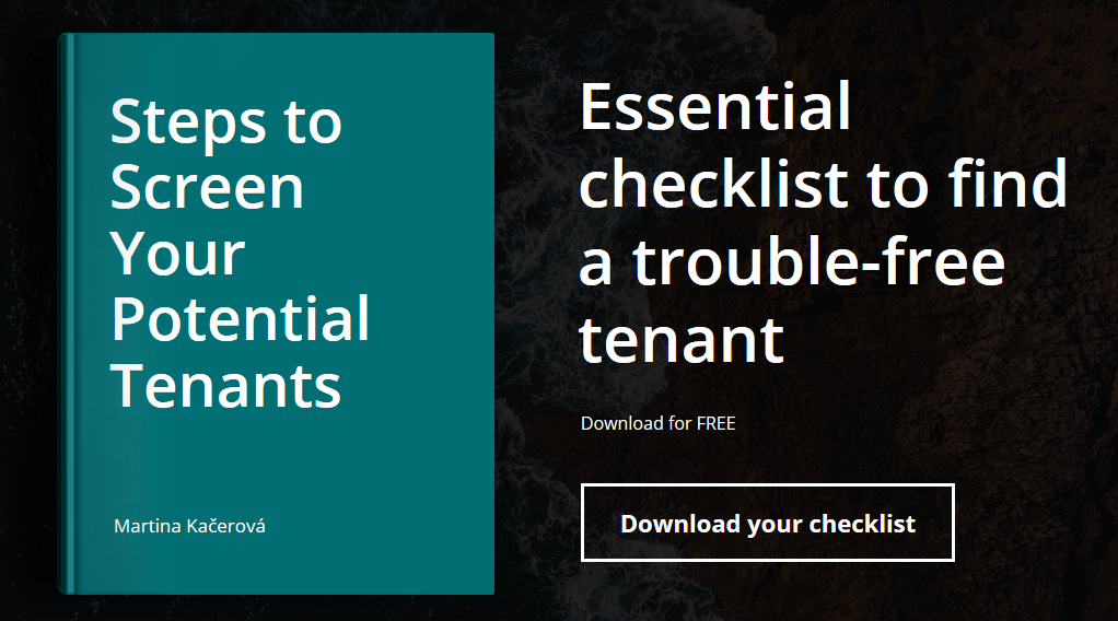 Screen Your Potential Tenants